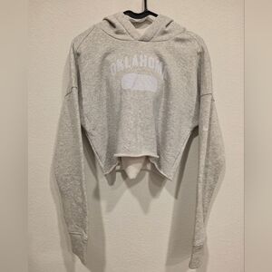 NWT Nike Oklahoma Sooners Women's Crop Hoodie